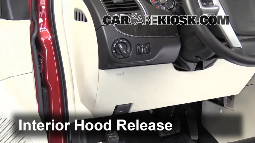 2013 Chrysler Town and Country Touring 3.6L V6 FlexFuel Hood